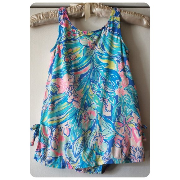 Lilly Pulitzer Other - Lilly Pulitzer Girls One Piece Swimsuit Bathing Suit Size 7